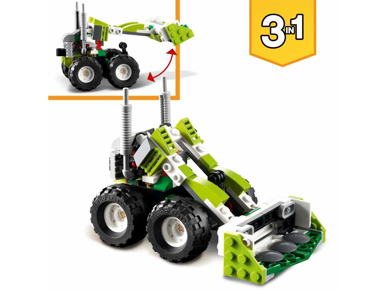 Lego buggy fuoristrada.