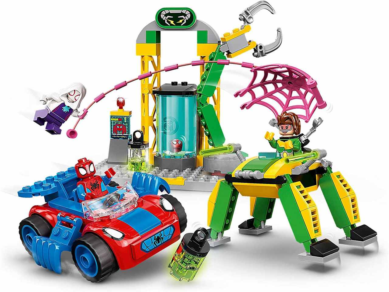 Lego spidey spider-man al lab.di doc.oc