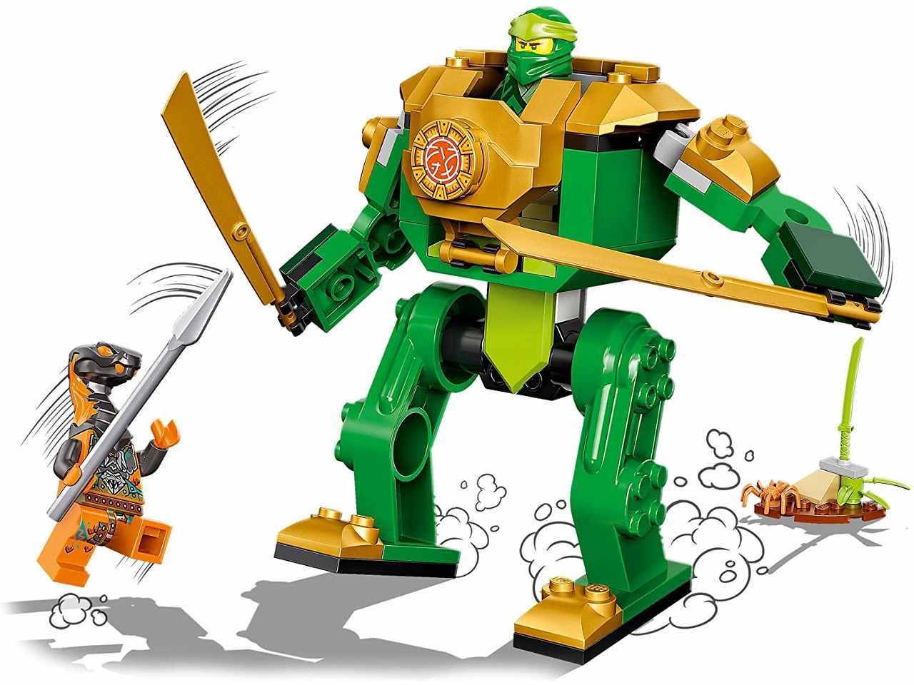 Lego ninjago mech ninja di lloyd 71757