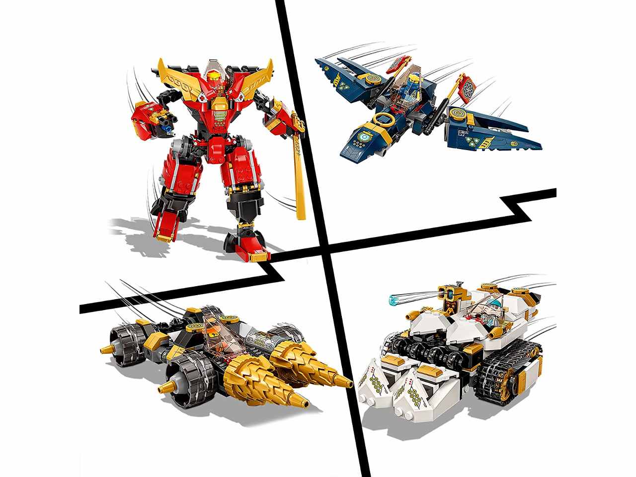 Lego ninjago mech ultra combo ninja 71765$