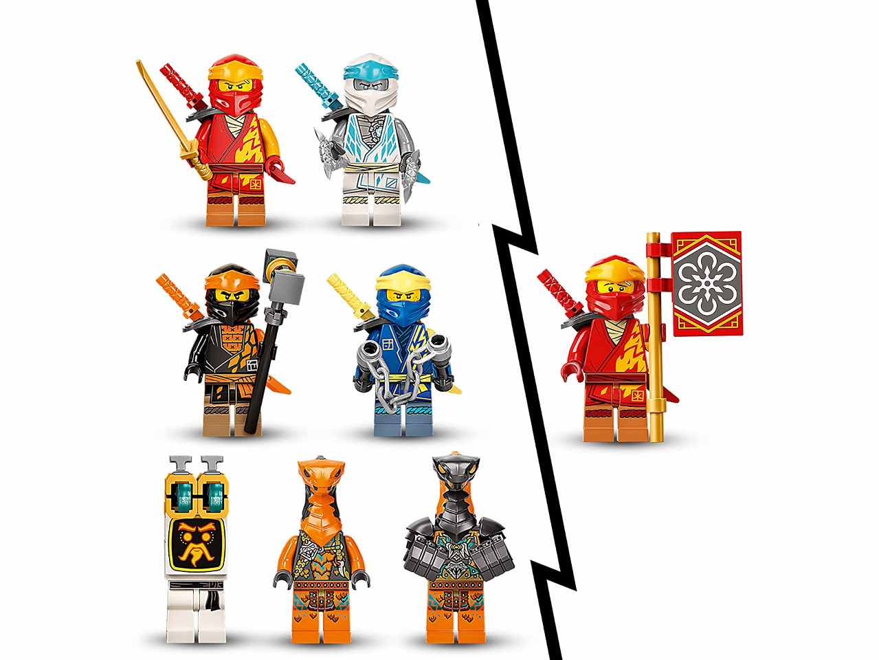 Lego ninjago mech ultra combo ninja 71765$