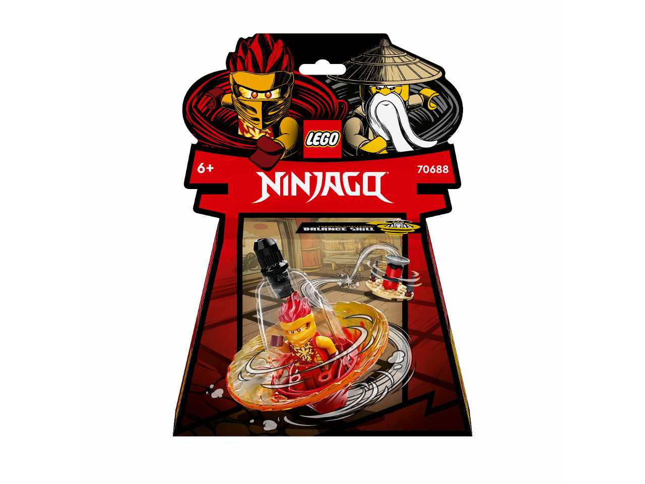 Lego addestramento ninja di spinjitzu con kai.
