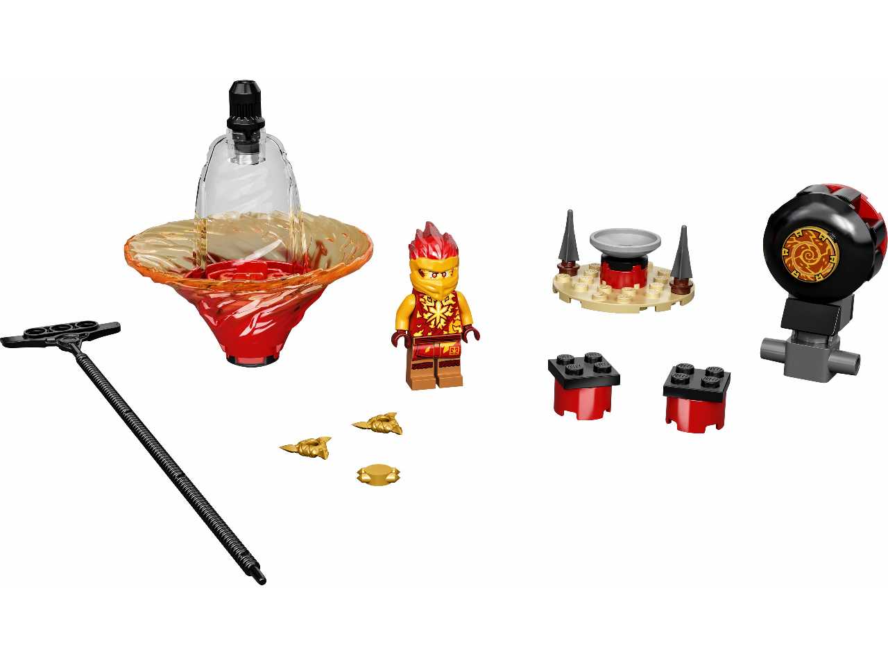 Lego addestramento ninja di spinjitzu con kai.