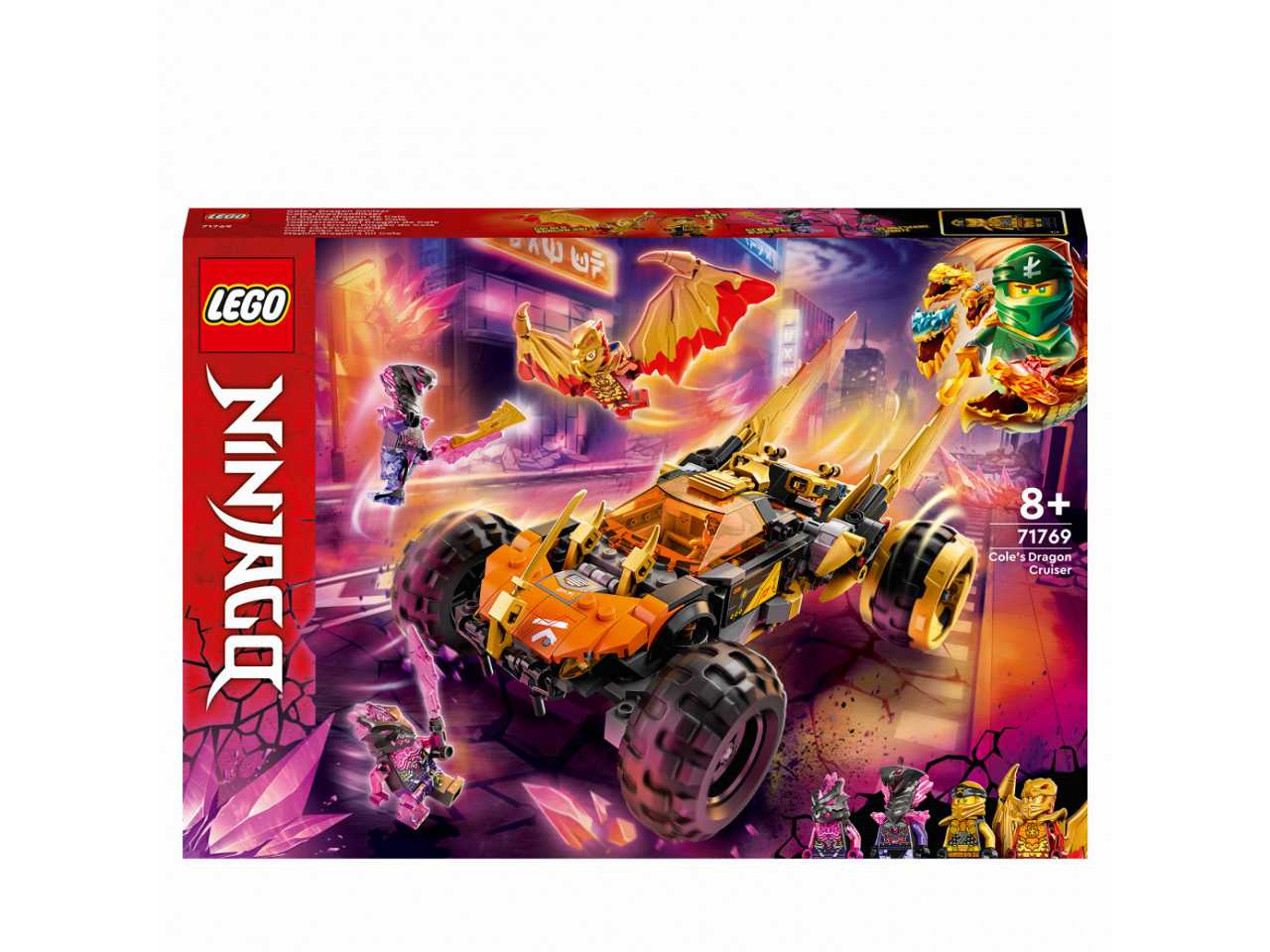 Lego ninjago fuoristrada drago di cole 71769