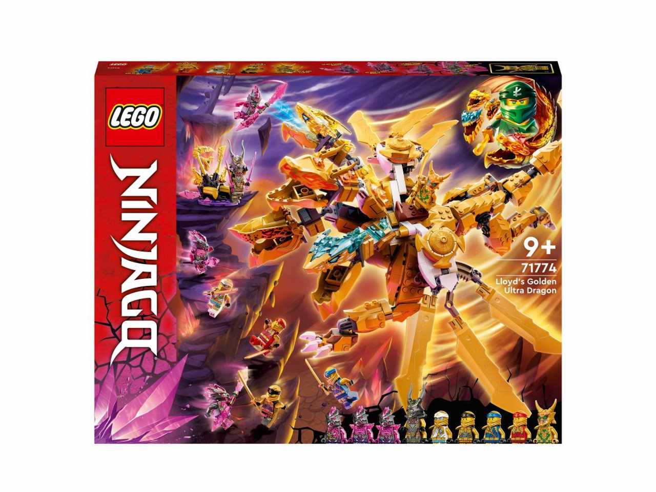 Lego ninjago drago doro di lloyd 71774$