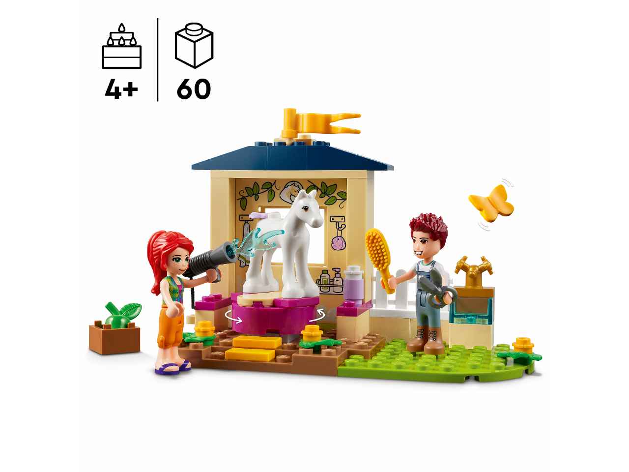 Lego friends stalla di toel.dei pony 41696