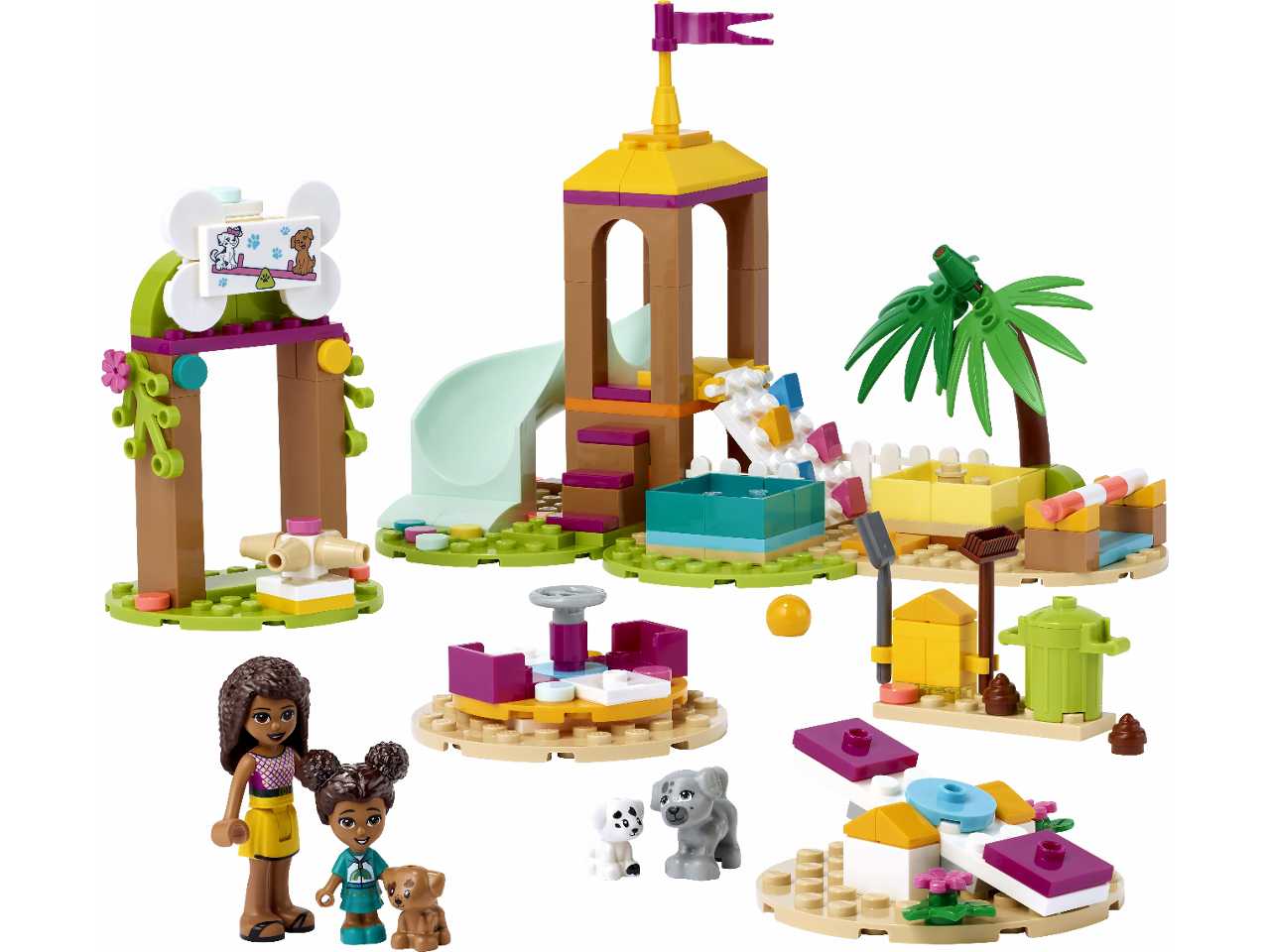 Lego il parco giochi dei cuccioli.