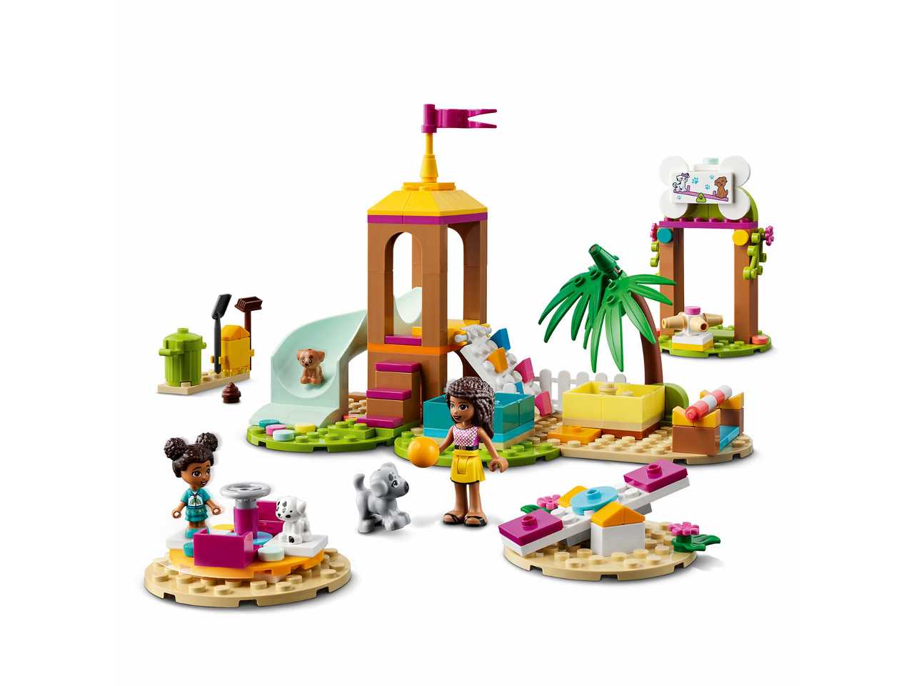 Lego il parco giochi dei cuccioli.
