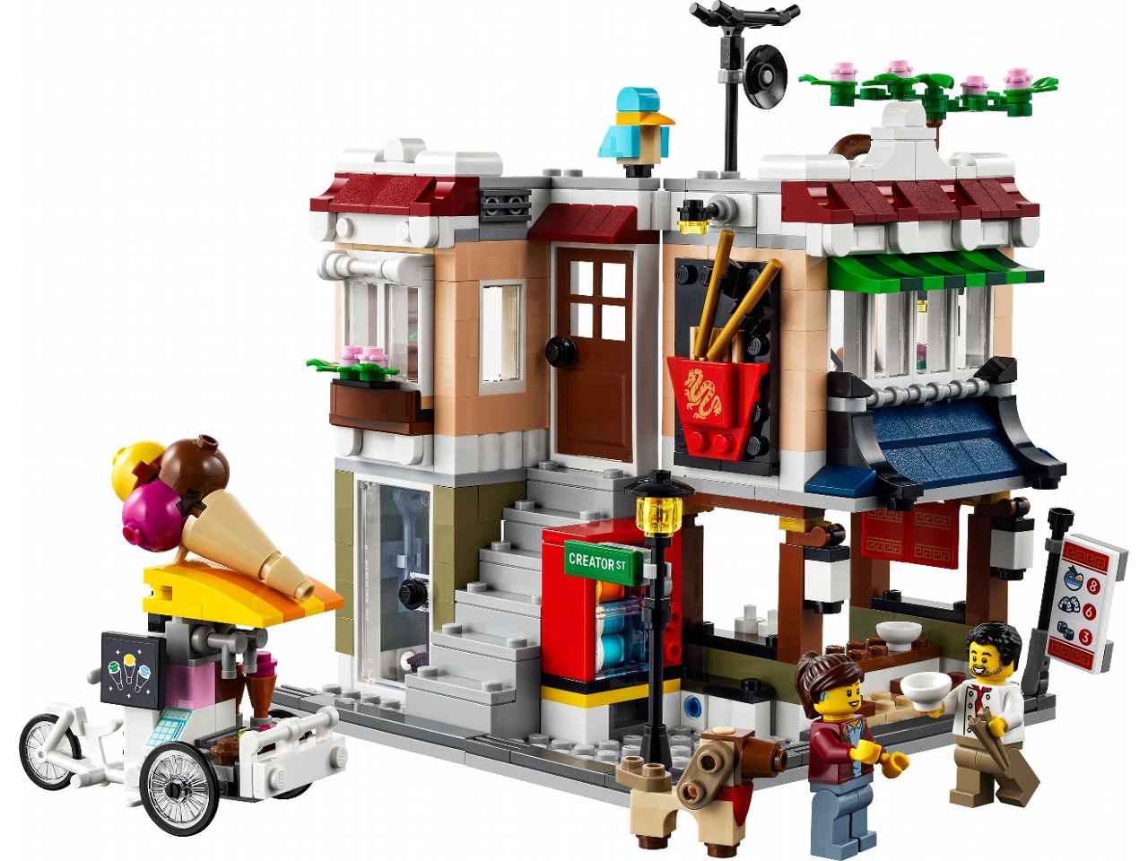 Lego creator ristorante noodle 31131