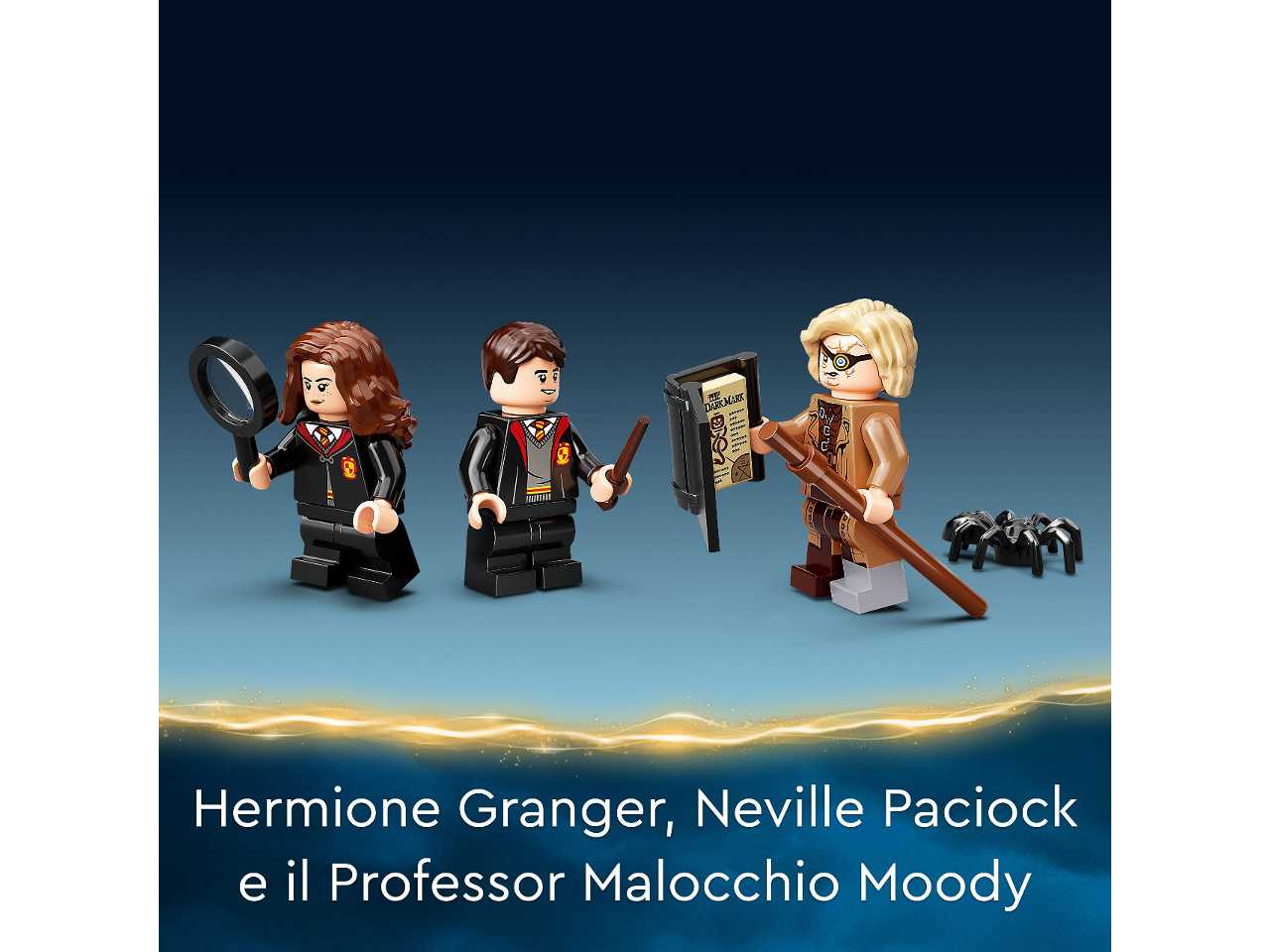 Lego lezione di difesa a hogwarts.