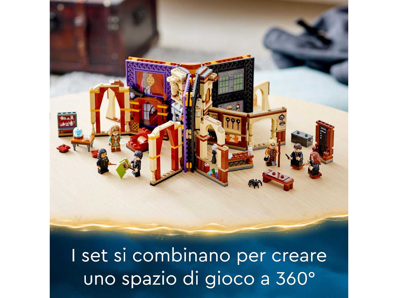Lego lezione di difesa a hogwarts.