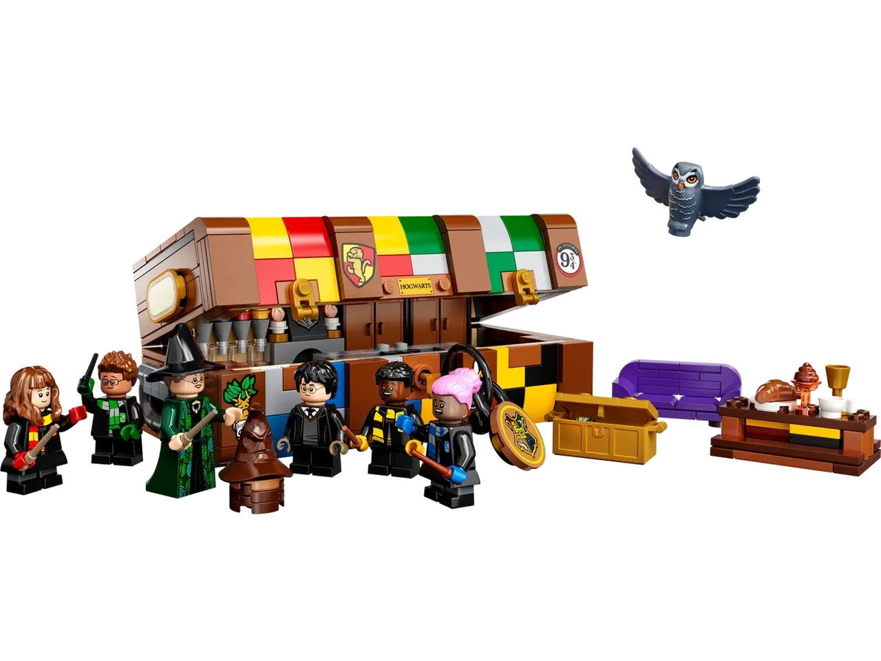 Lego il baule magico di hogwarts. $
