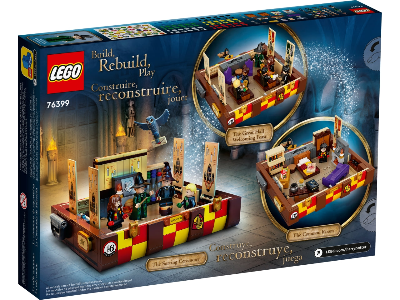 Lego il baule magico di hogwarts. $