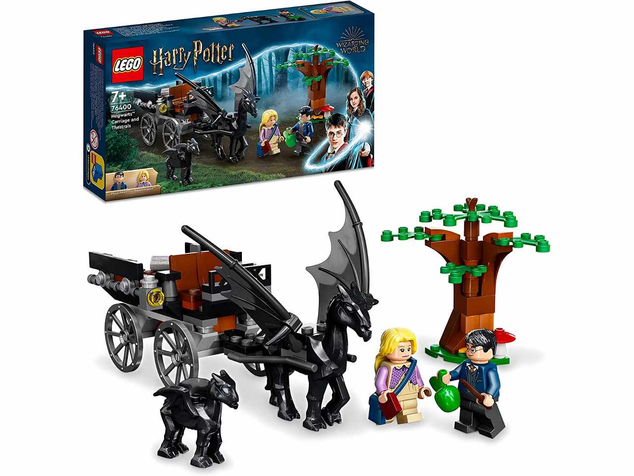 Lego harry potter thestral e carr.76400