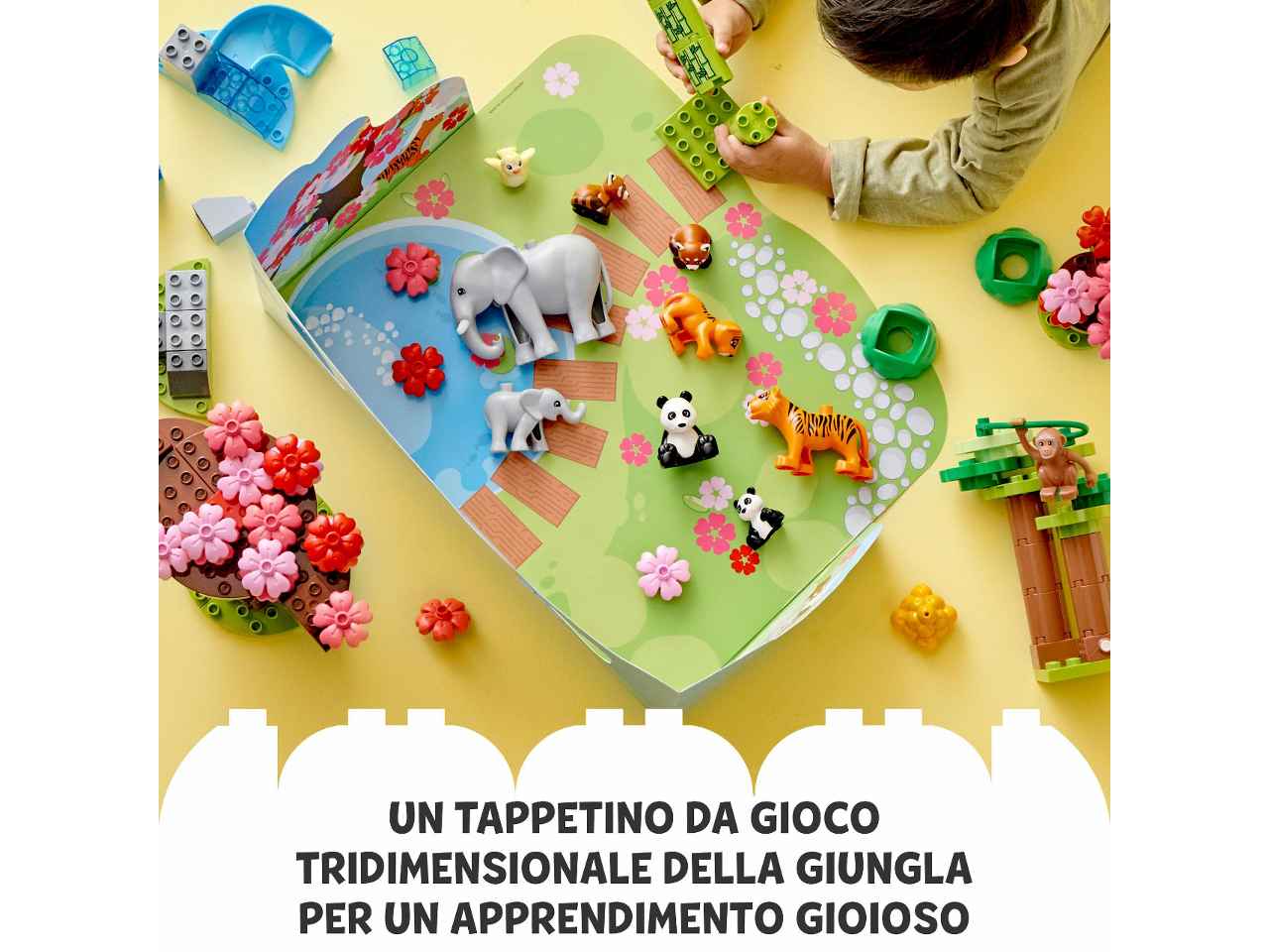 Lego duplo animali dellasia 10974