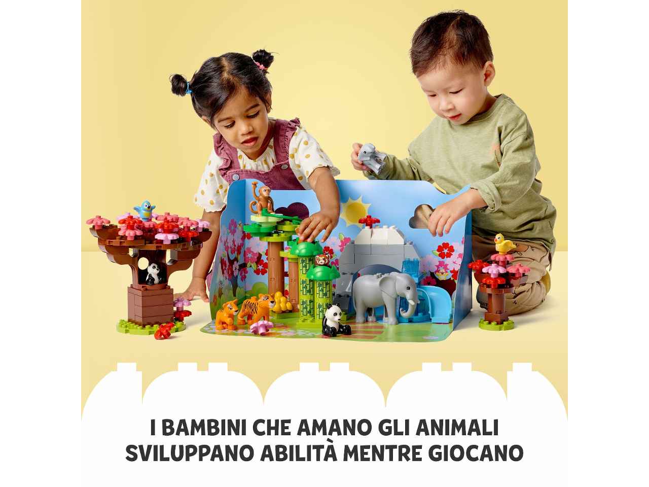 Lego duplo animali dellasia 10974