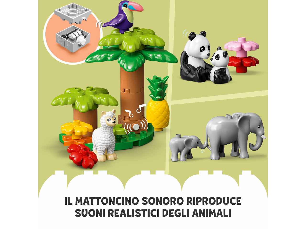 Lego Duplo Animali del Mondo 10975