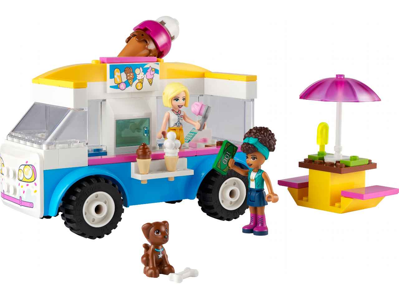 Lego friends furgone dei gelati 41715
