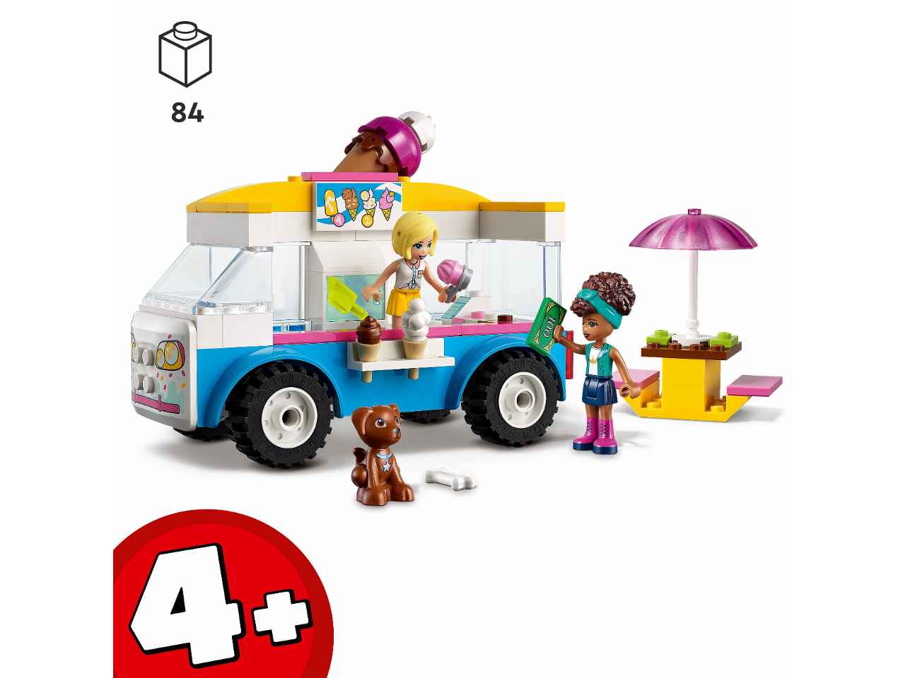 Lego friends furgone dei gelati 41715