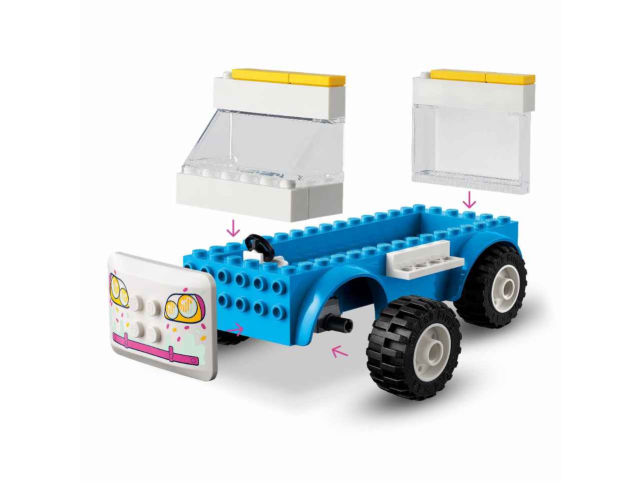 Lego friends furgone dei gelati 41715