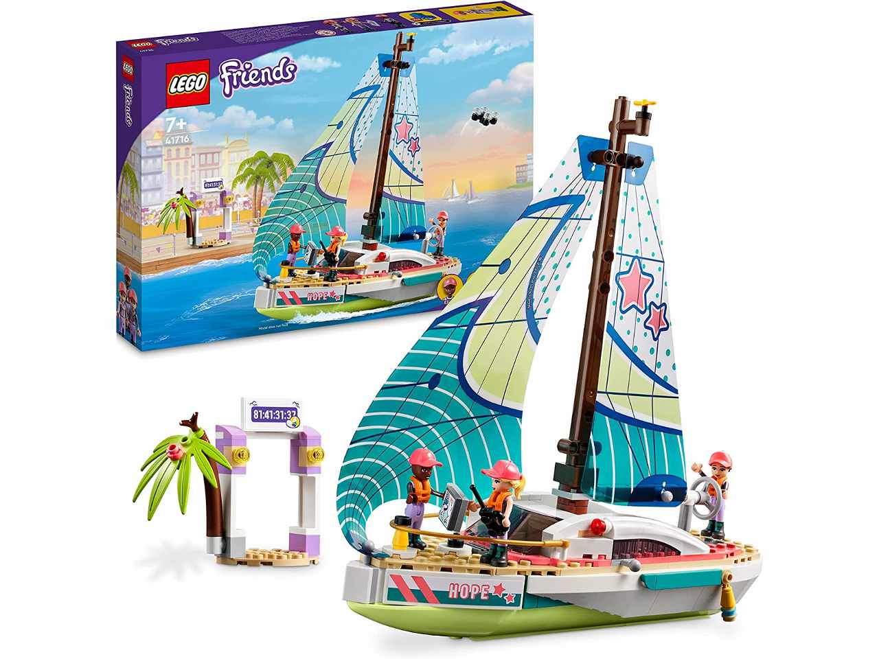 Lego friends lavv.in barca a vela41716
