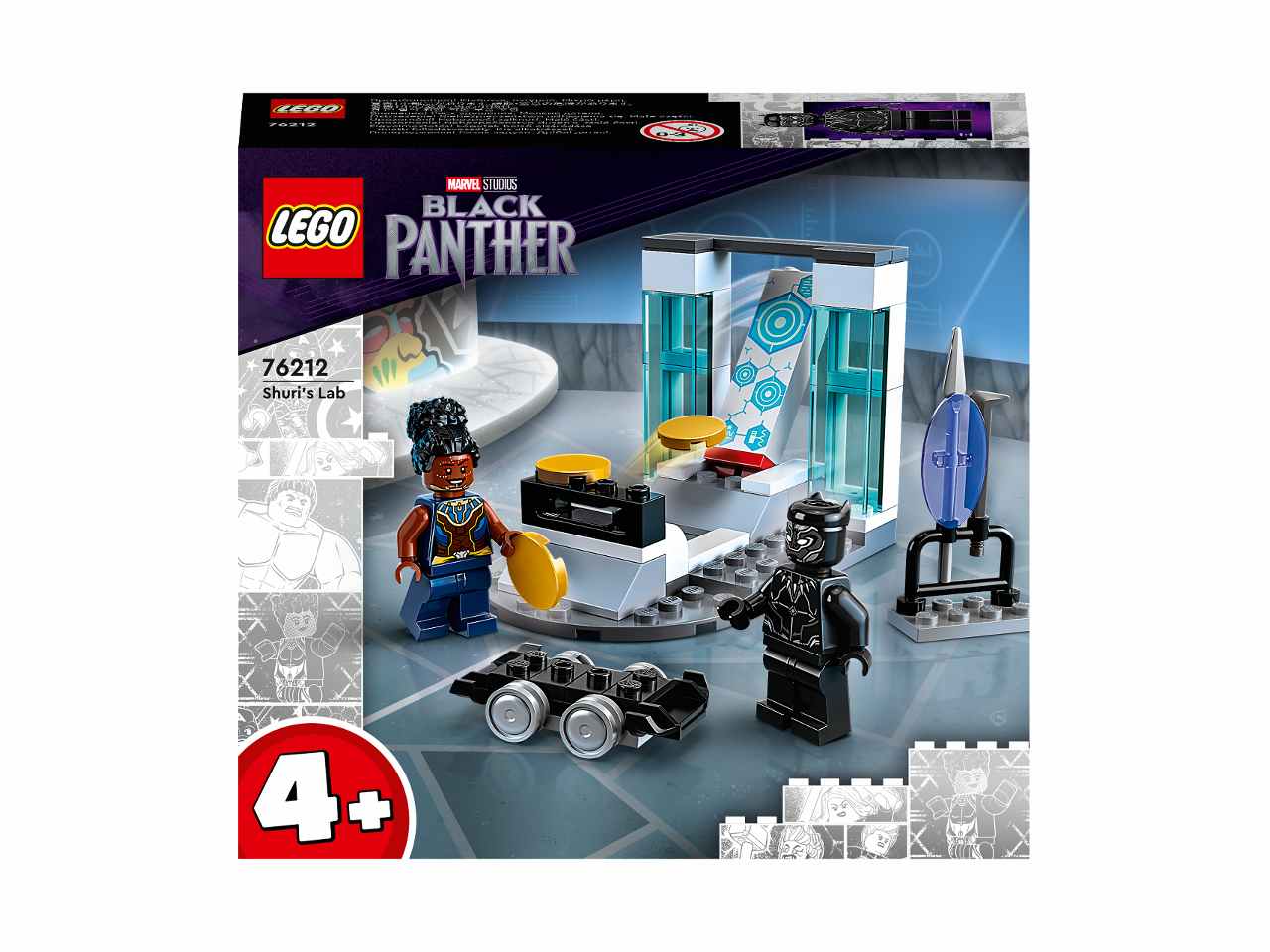 Lego marvel il laboratorio di shuri