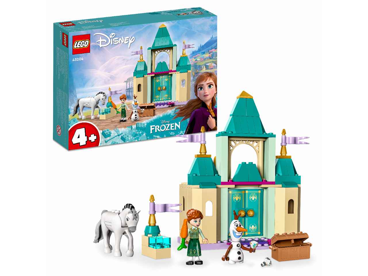 Lego princess div.al castello di anna 43204