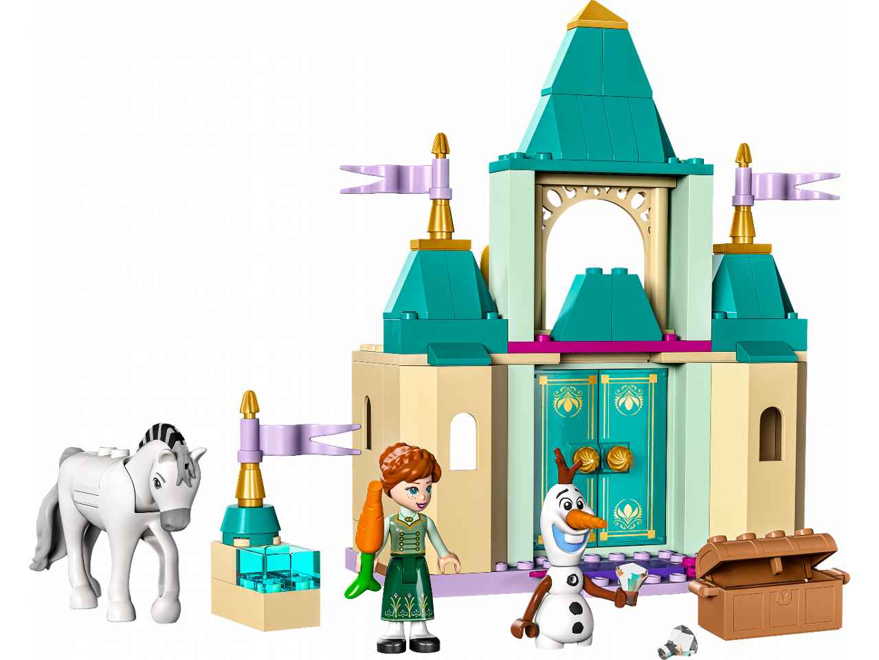 Lego princess div.al castello di anna 43204