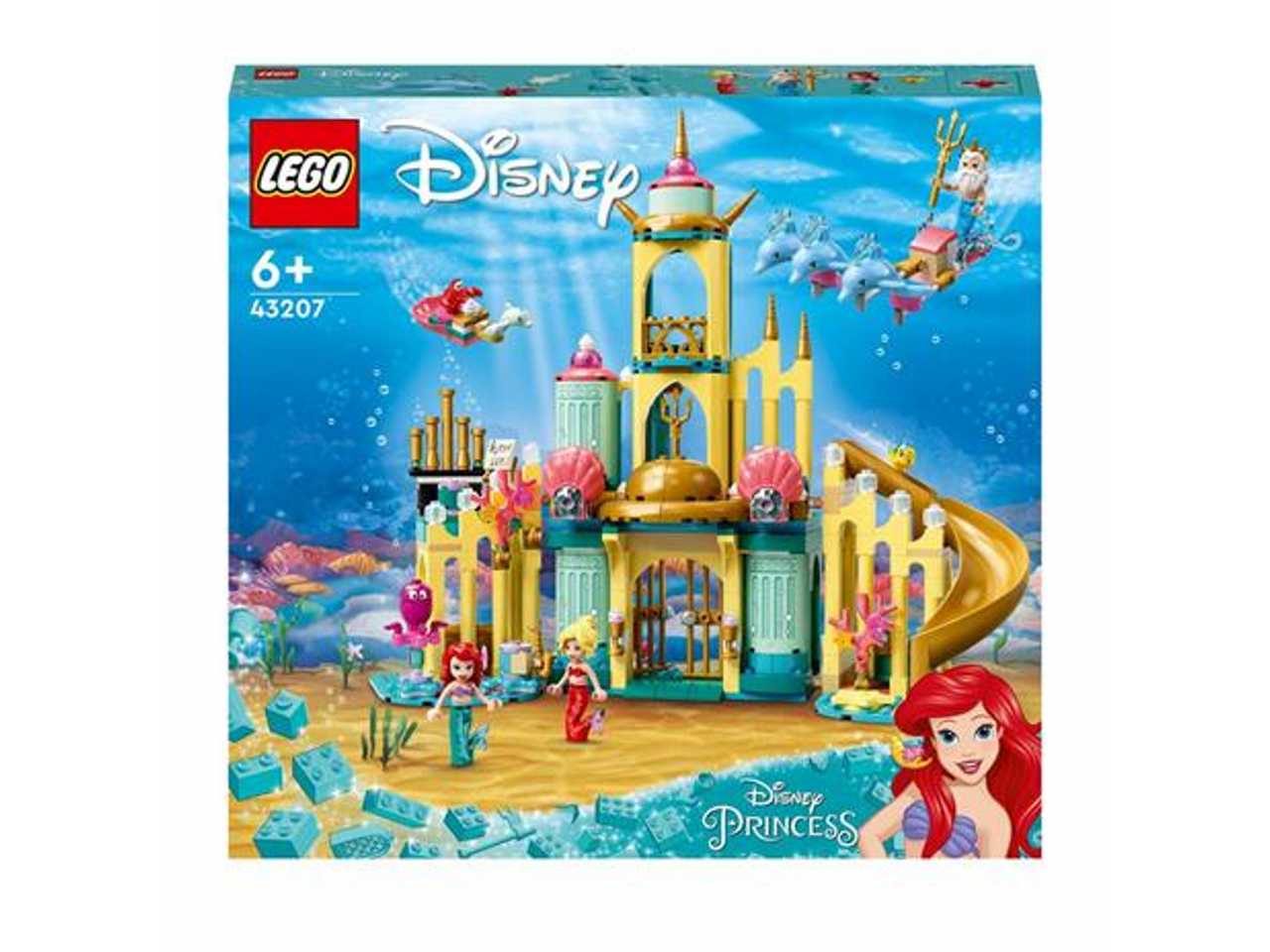 Lego il palazzo sottomarino di ariel.