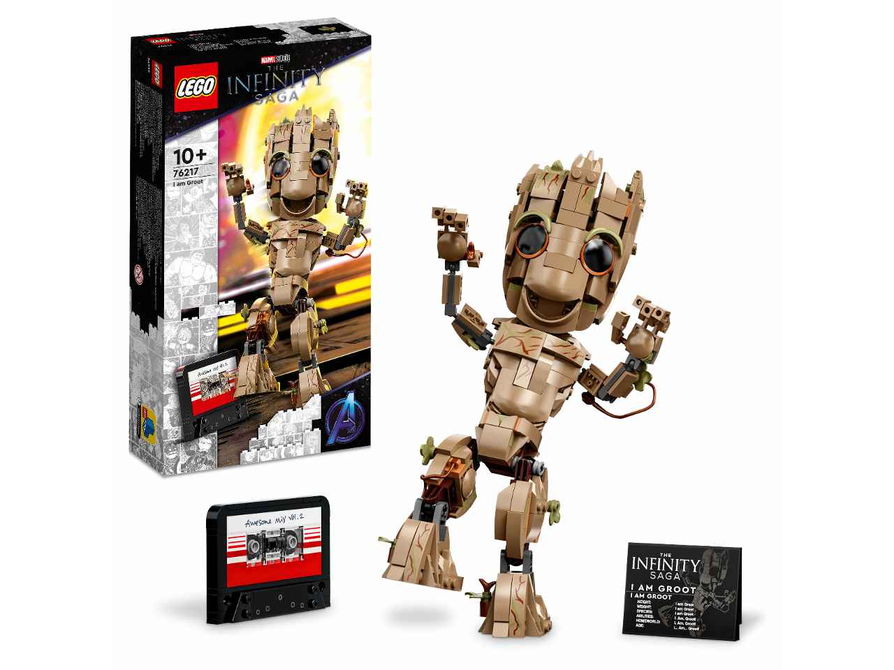 Lego Marvel Io Sono Groot 76217