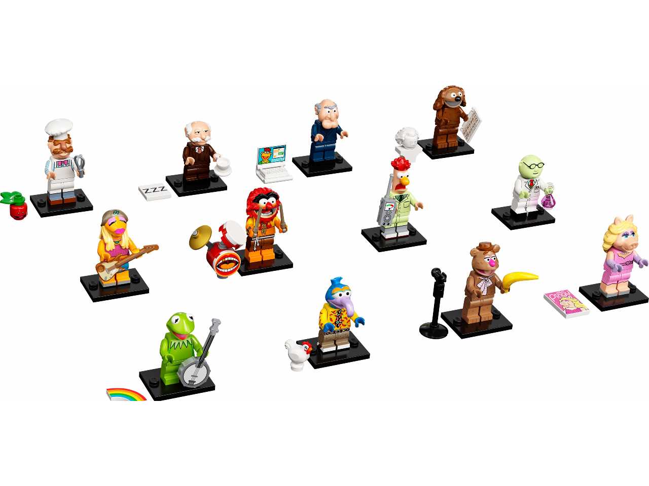 Lego i muppet.