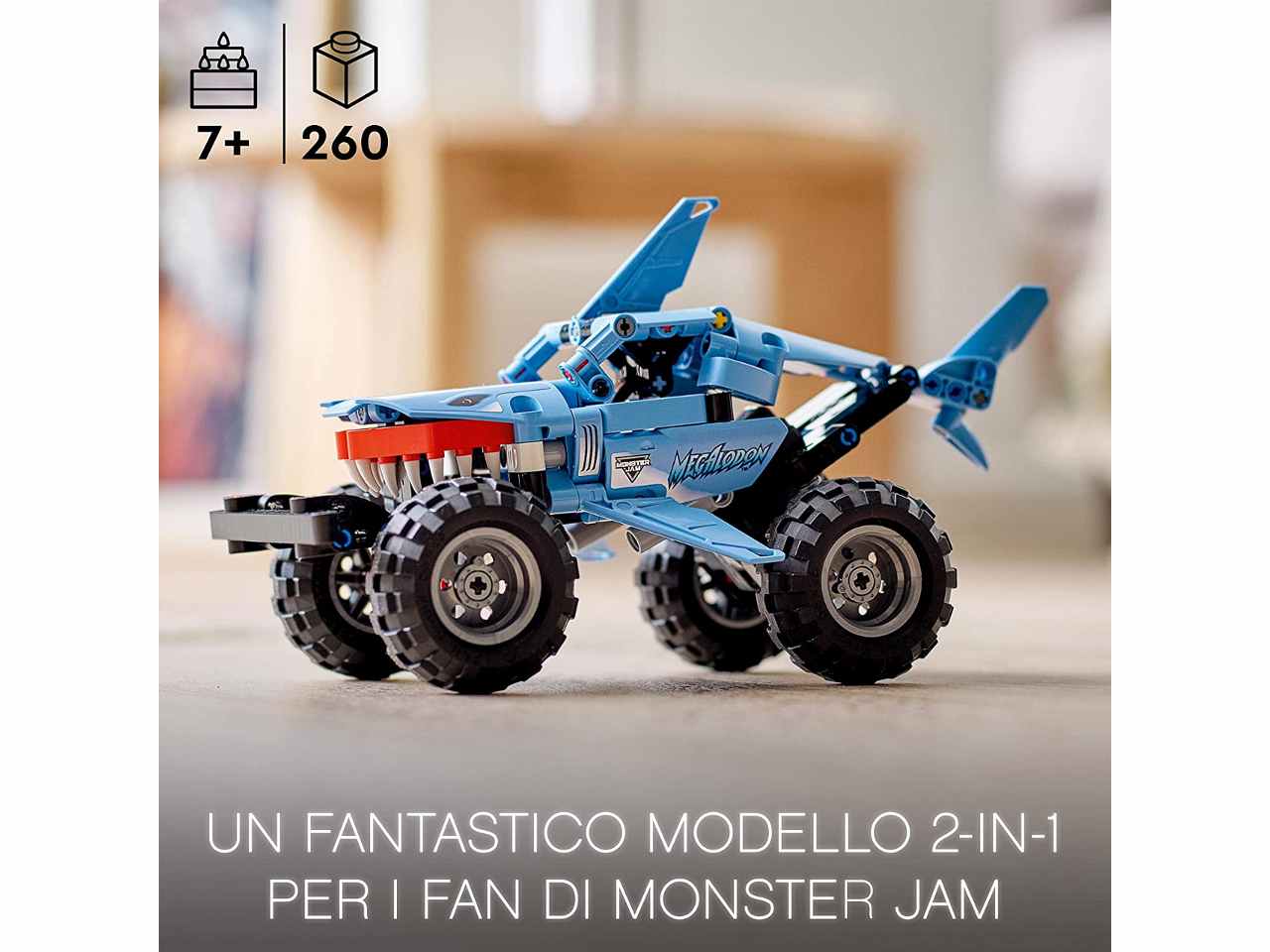 Lego technic monster jam megalodon42134