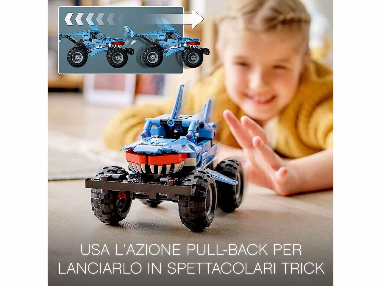 Lego technic monster jam megalodon42134