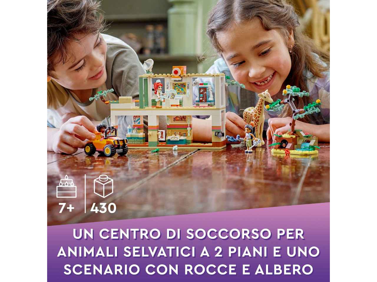 Lego friends il socc.degli animali41717