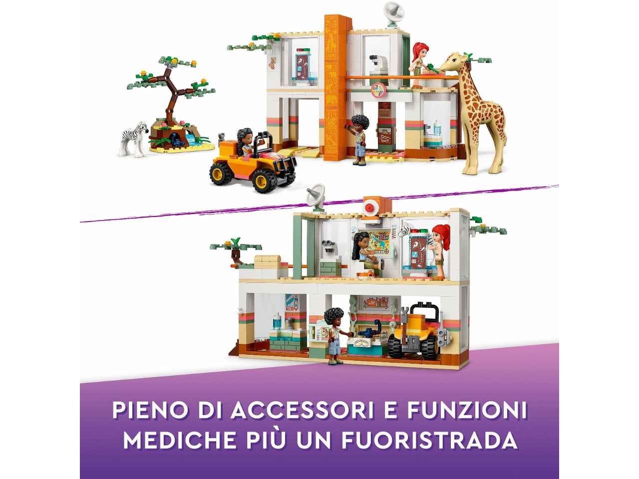 Lego friends il socc.degli animali41717
