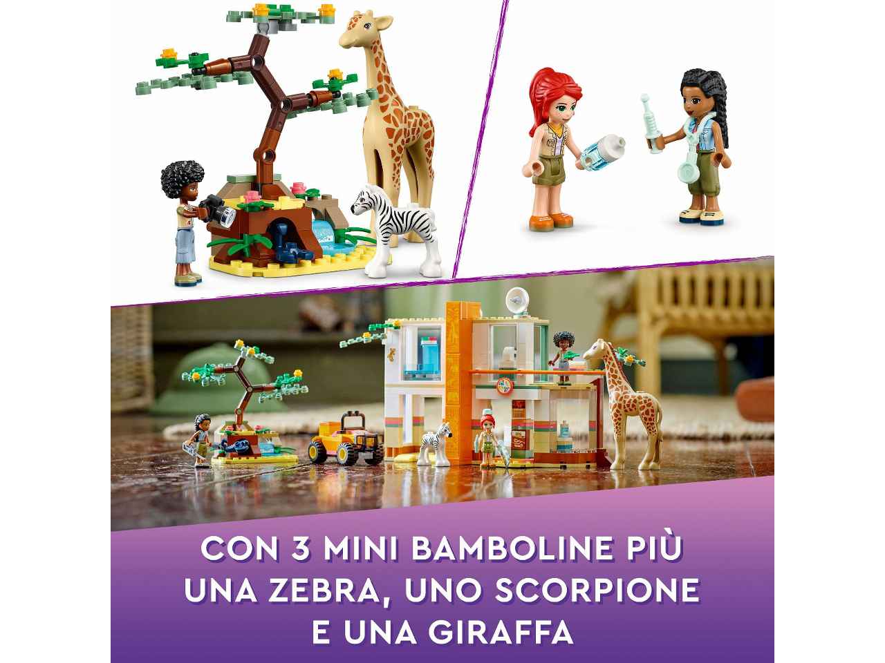 Lego friends il socc.degli animali41717