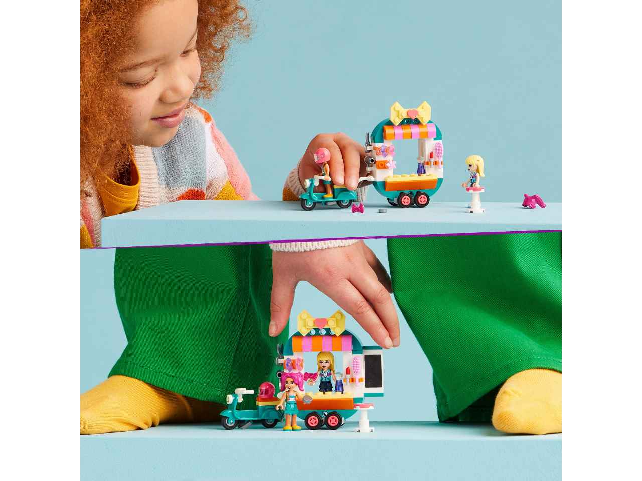 Lego friends boutique moda mobile 41719
