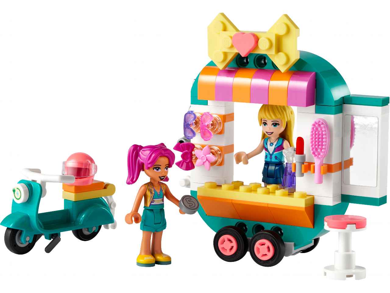 Lego friends boutique moda mobile 41719