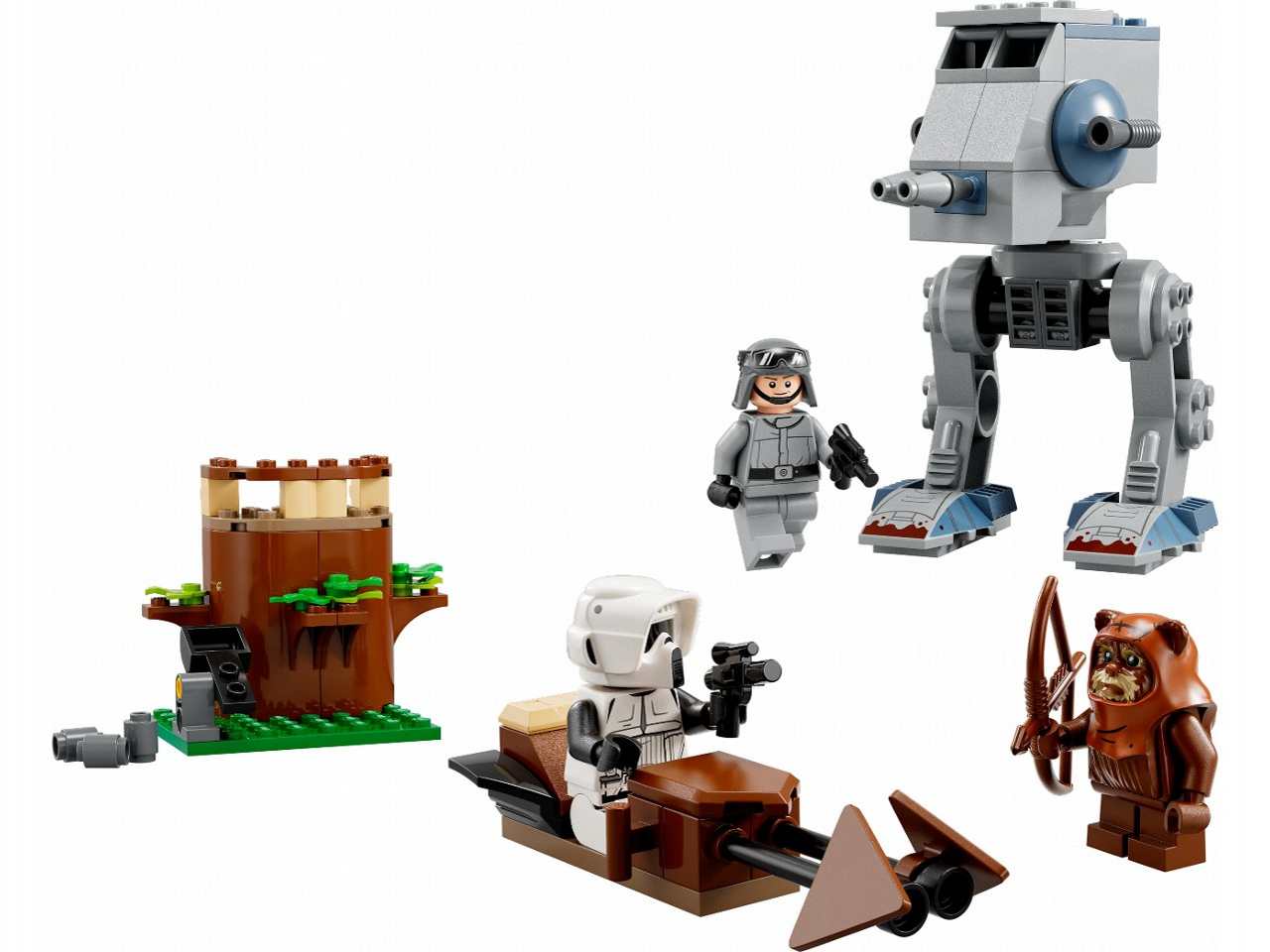 Lego star wars at-st di hoth