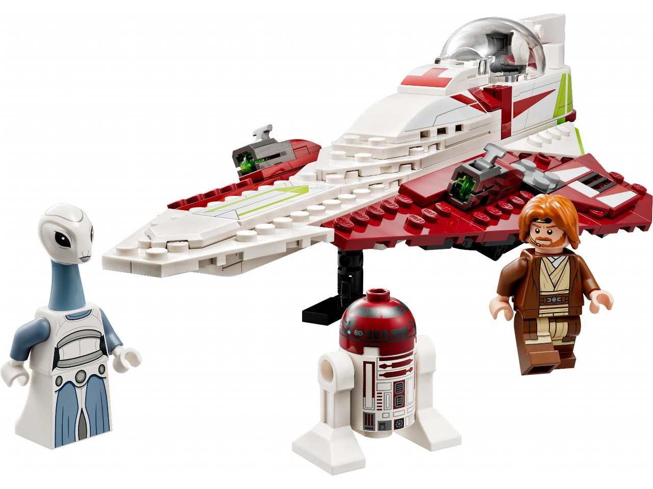 Lego star wars jedi starfighter di obi-wan kenobi