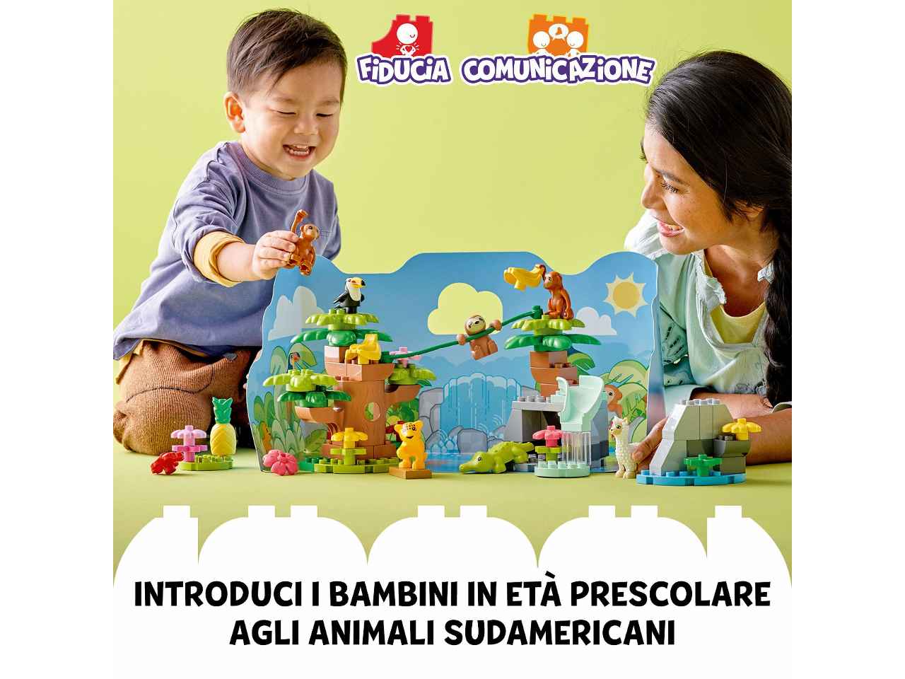 Lego duplo animali del sudamerica 10973