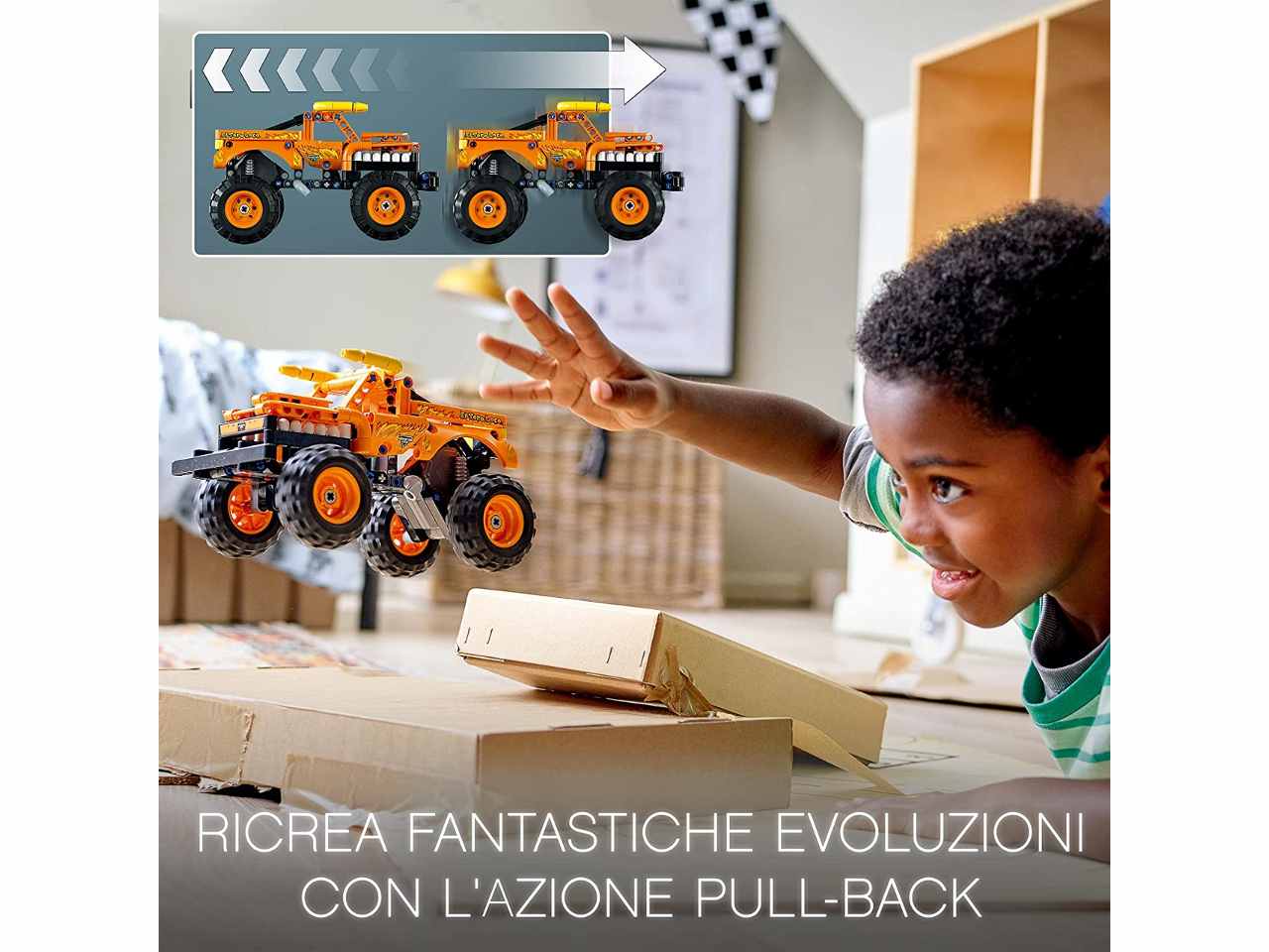 Lego technic monster jam el toro 42135