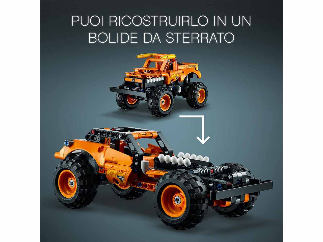 Lego technic monster jam el toro 42135