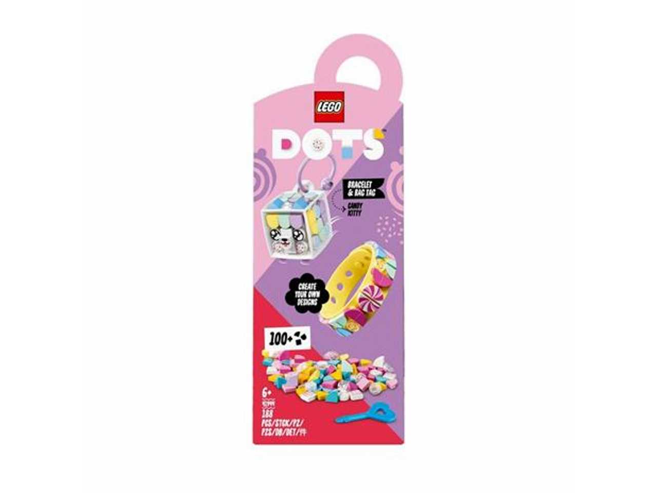 Lego dolci tentazioni - braccialetto e bag tag.