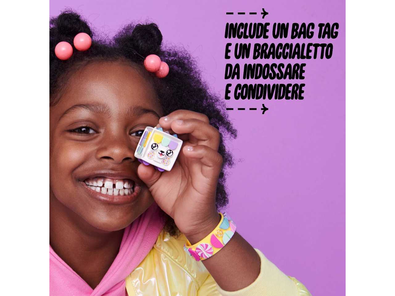 Lego dolci tentazioni - braccialetto e bag tag.
