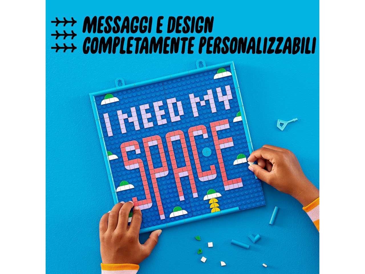 Lego bacheca messaggi grande.
