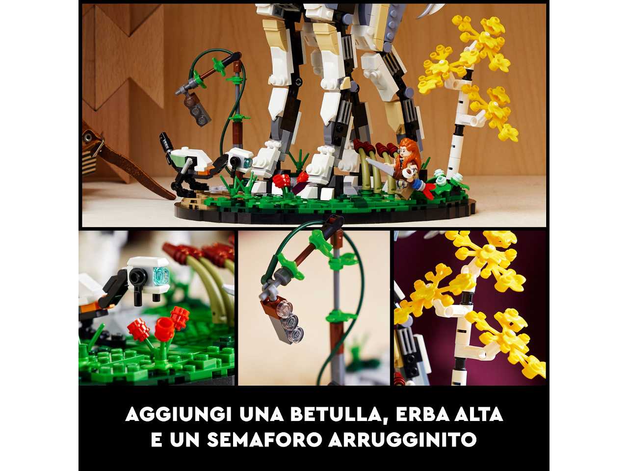 Lego horizon forbidden west: collolungo.