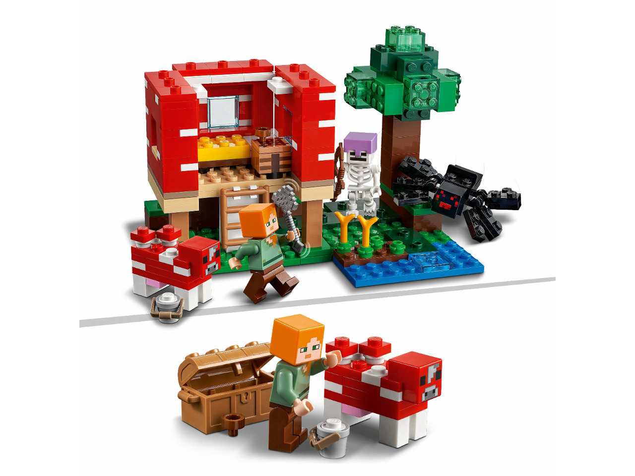 Lego Minecraft La Casa dei Funghi 21179