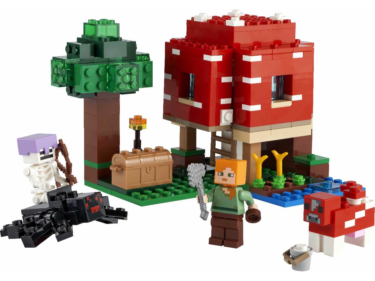 Lego Minecraft La Casa dei Funghi 21179