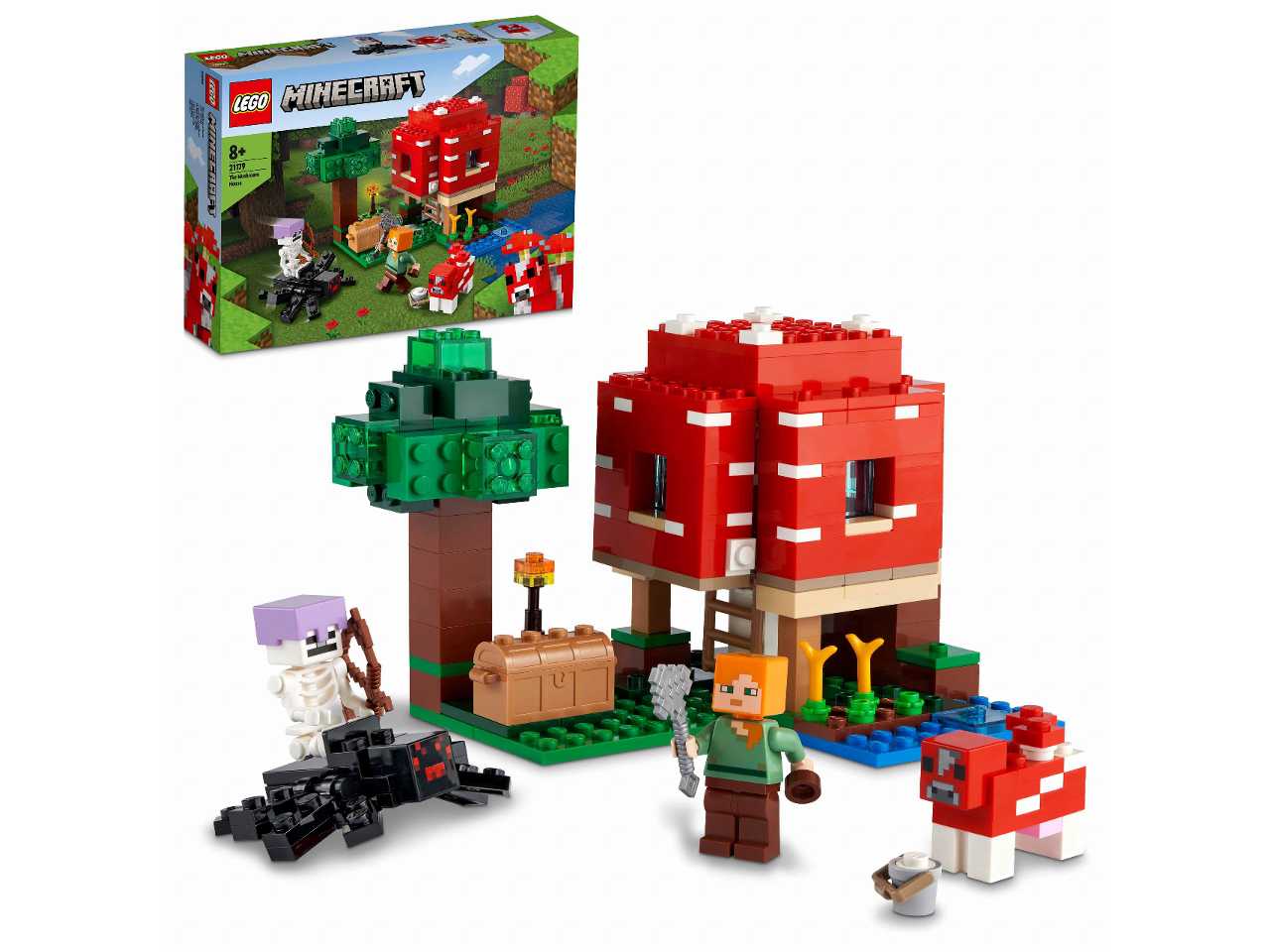 Lego Minecraft La Casa dei Funghi 21179